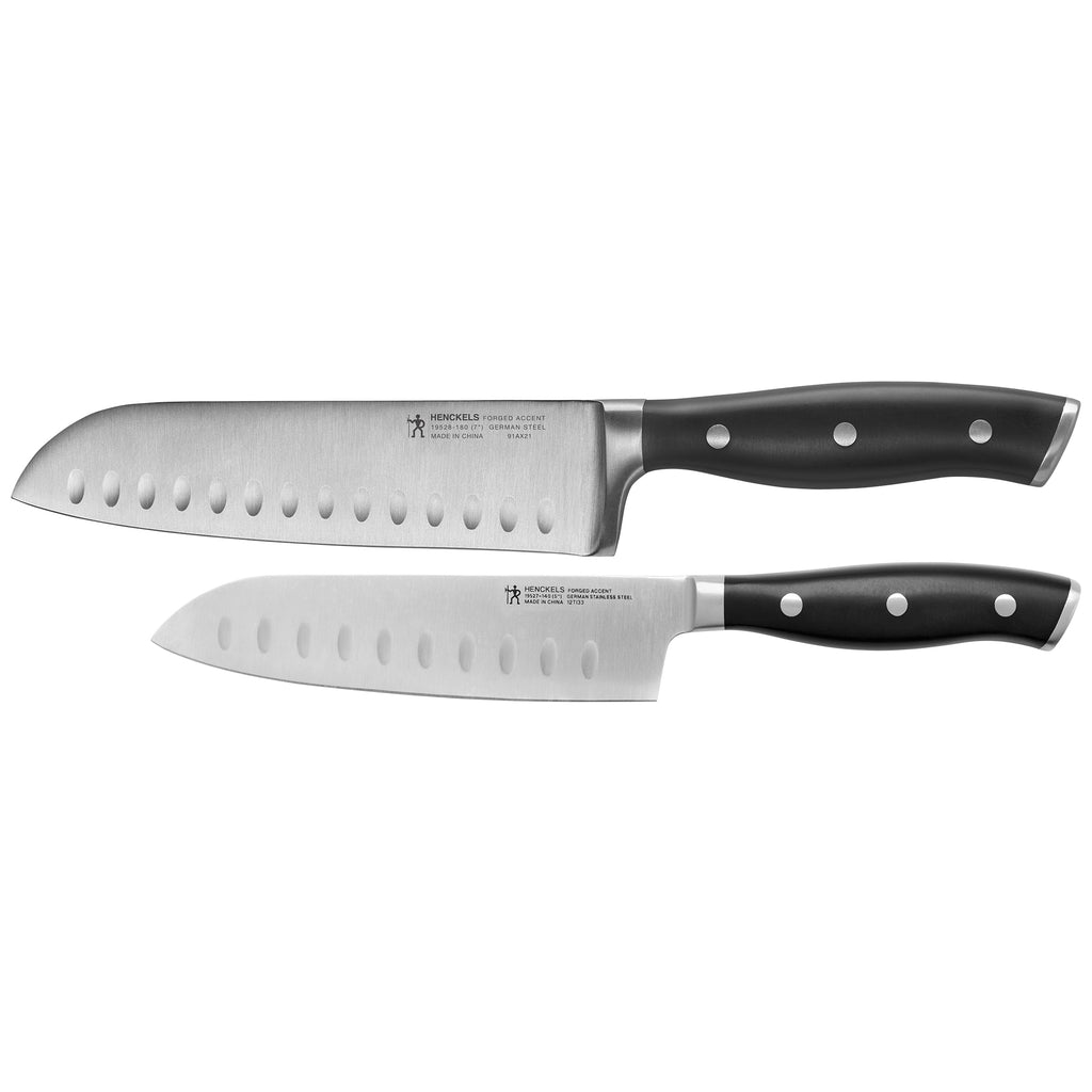 2-Piece Asian Knife Set Forged Accent