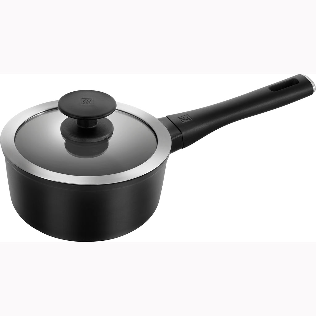 1.5-Quart Aluminum Nonstick Saucepan With Lid