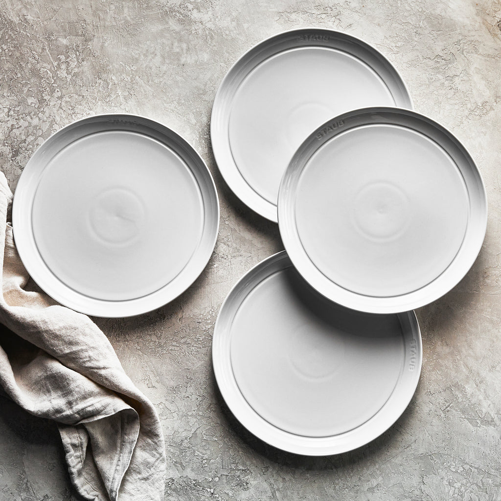 10.2" Dinner Plate Set, Set Of 4