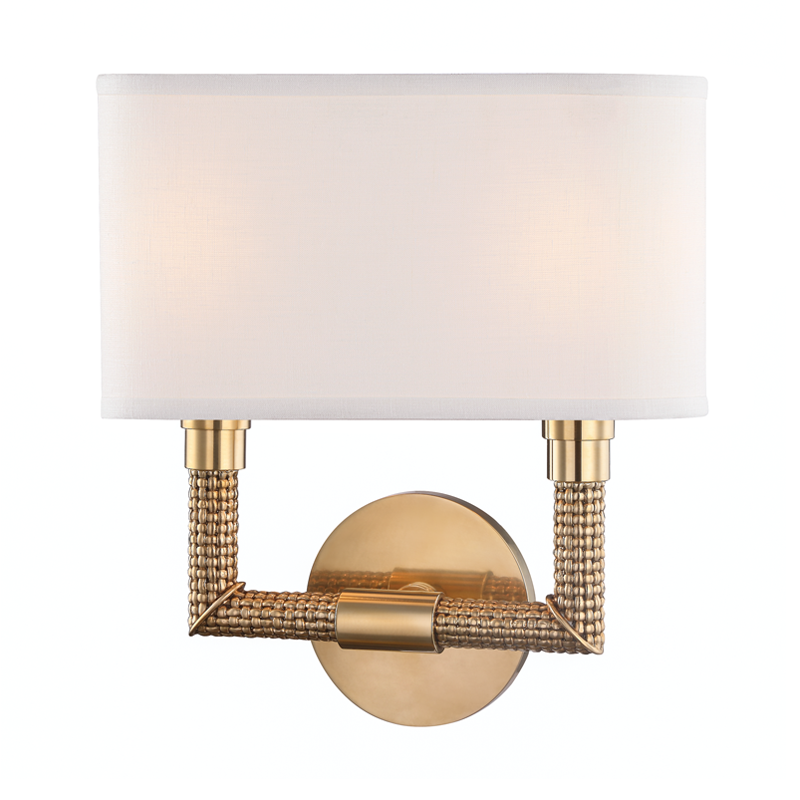 Dubois Wall Sconce 12" - Aged Brass