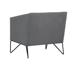 Princeton Lounge Chair - Dark Grey