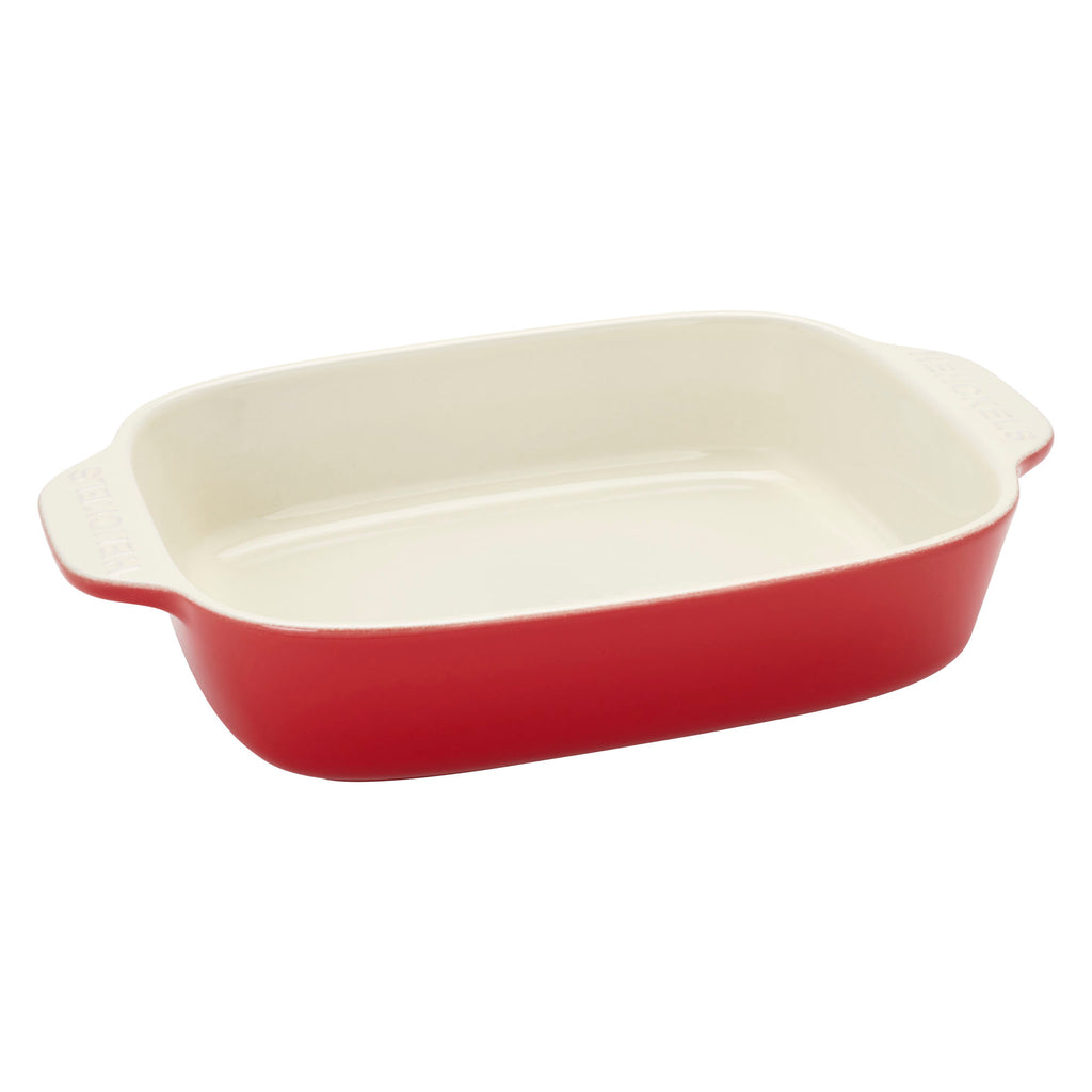 8-Pc Mixed Bakeware & Serving Set - Cherry Red