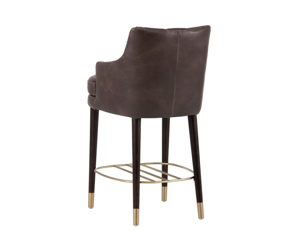 Valerie Counter Stool - Havana Dark Brown