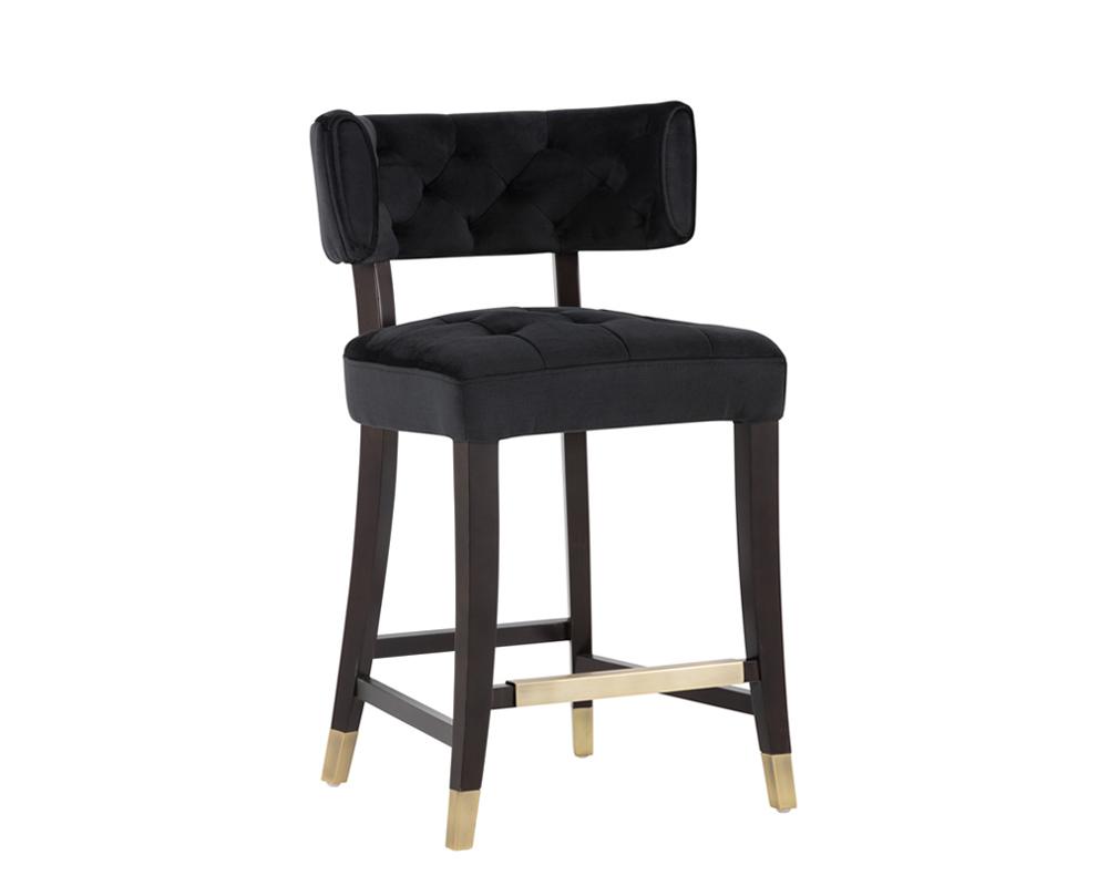 Tatum Counter Stool - Piccolo Black