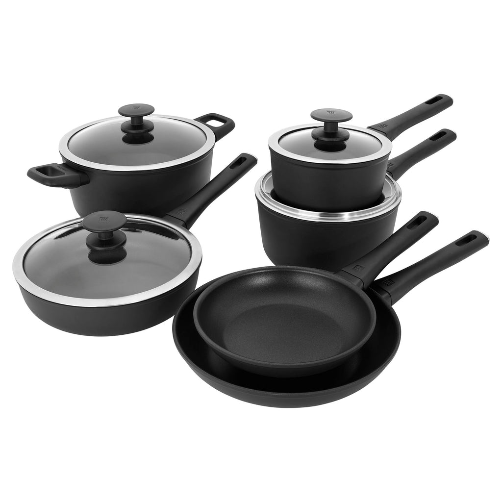 10-Piece Aluminum Nonstick Cookware Set