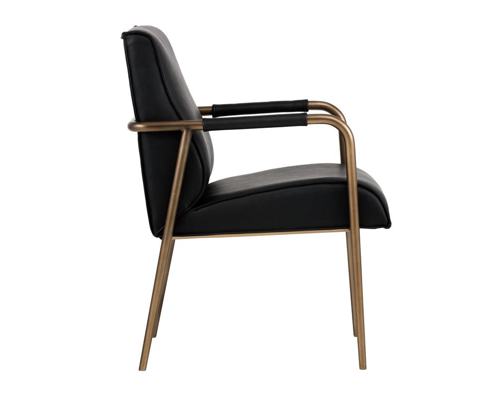 Dylan Dining Armchair - Vintage Black