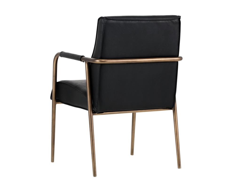 Dylan Dining Armchair - Vintage Black