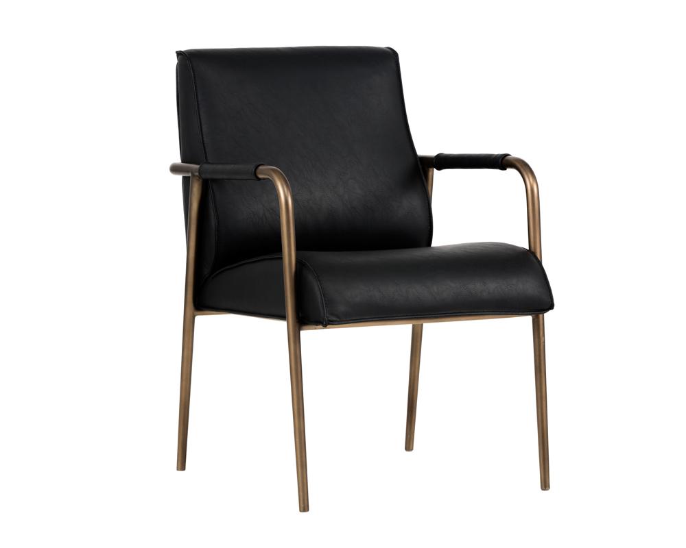 Dylan Dining Armchair - Vintage Black