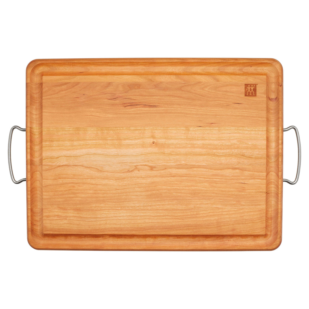 Cherry Carving Board W/Handles 20"X15"X1" Cutting Boards