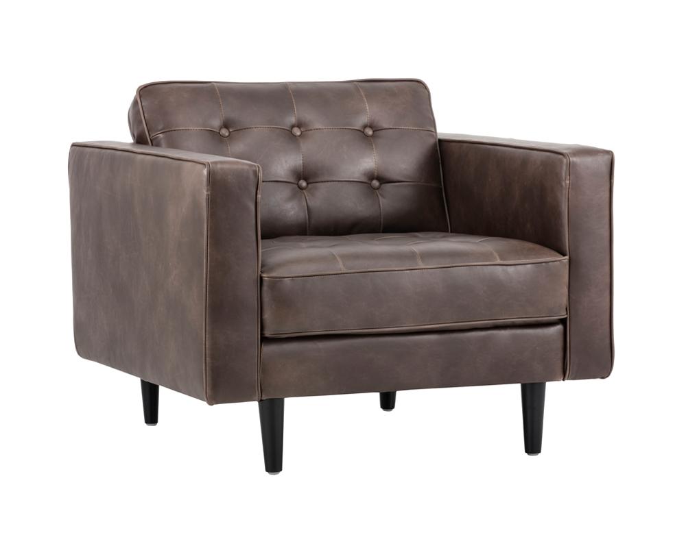 Donnie Armchair - Havana Dark Brown