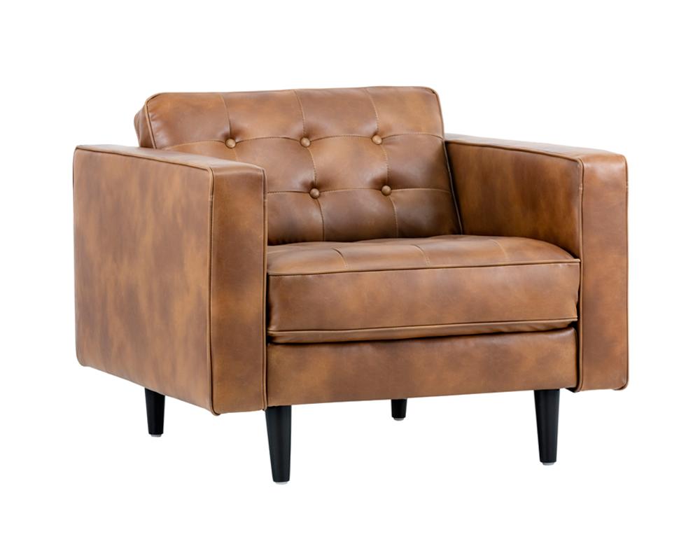 Donnie Armchair - Tobacco Tan