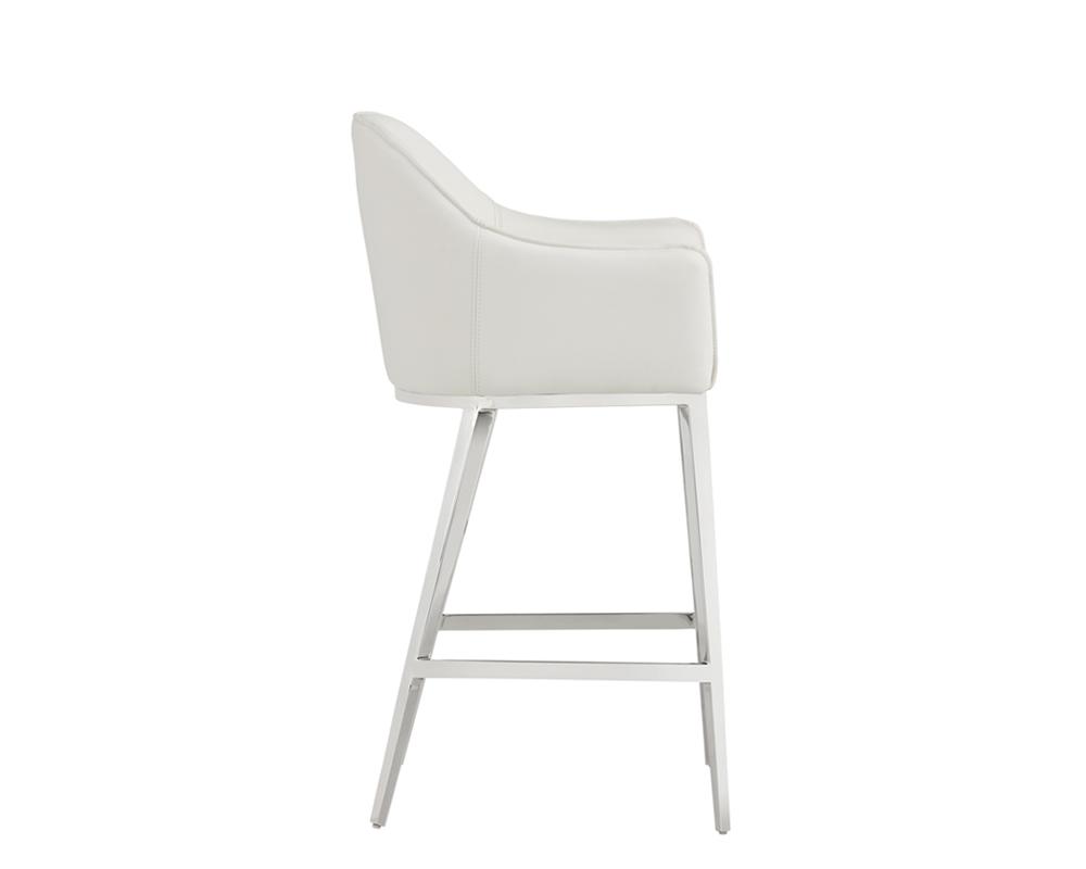 Stanis Counter Stool - White