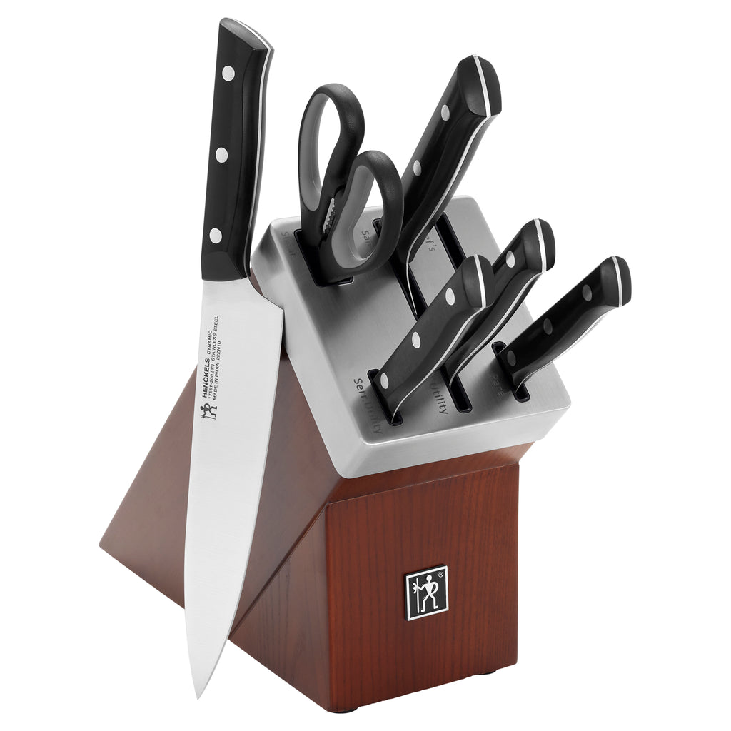 7-Piece Self-Sharpening Knife Block Set Dynamic