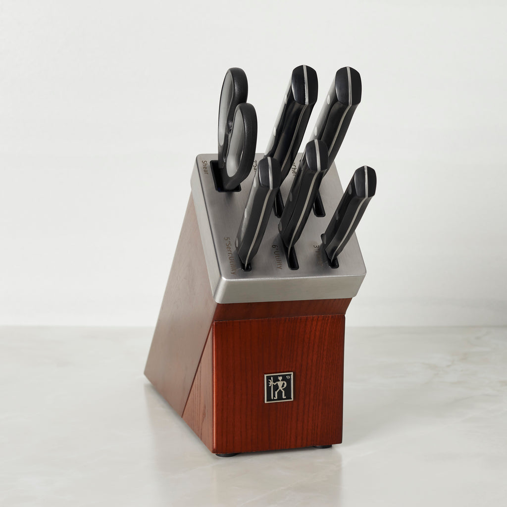 7-Piece Self-Sharpening Knife Block Set Dynamic