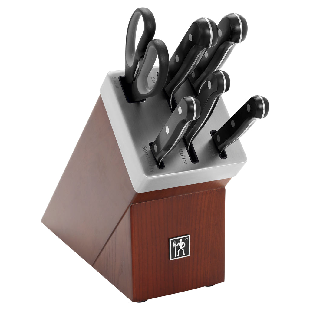 7-Piece Self-Sharpening Knife Block Set Solution