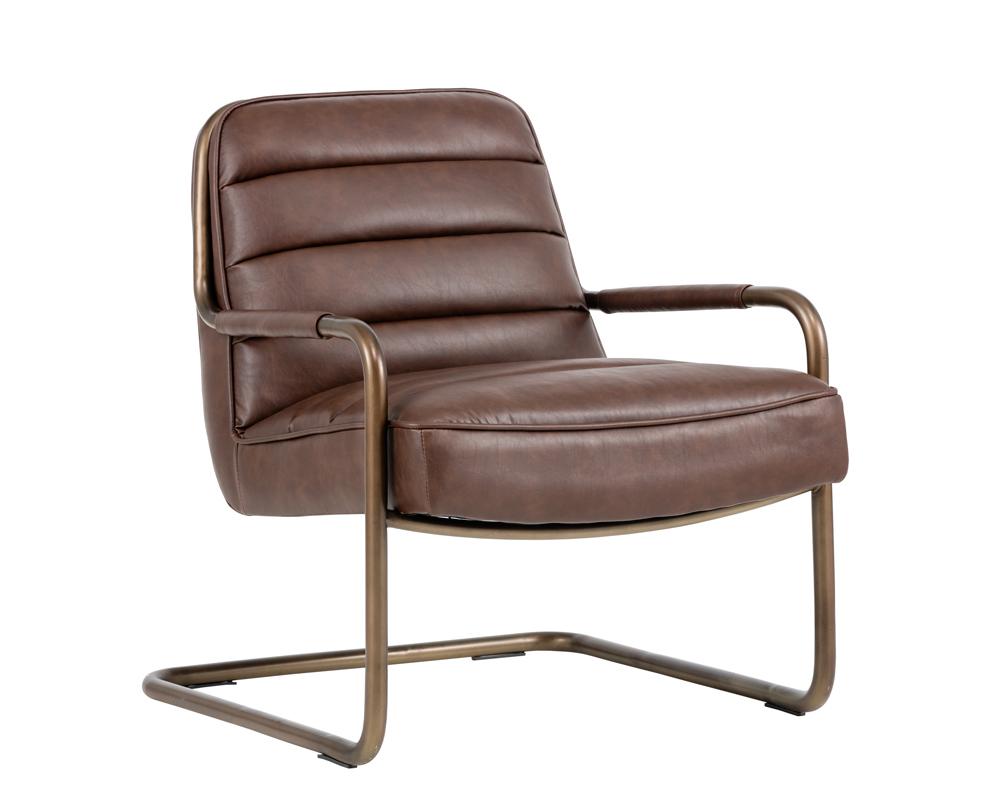 Lincoln Lounge Chair - Vintage Cognac