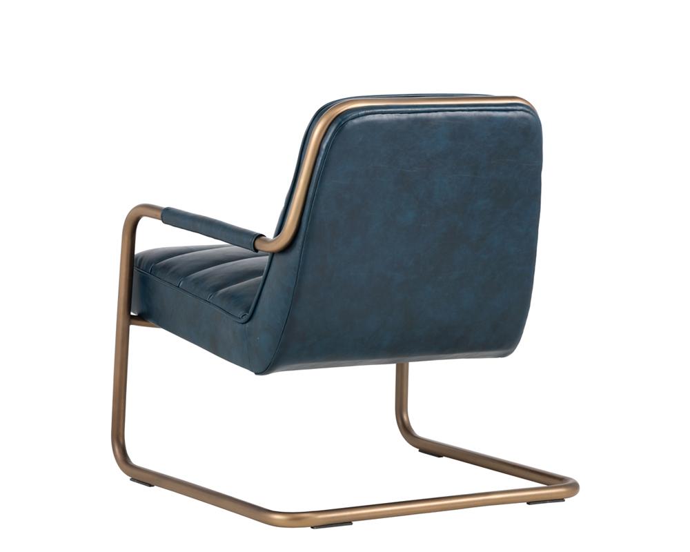 Lincoln Lounge Chair - Vintage Blue