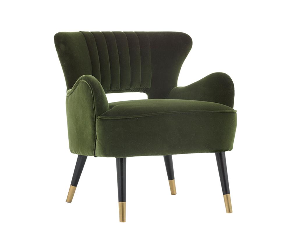 Hanna Lounge Chair - Giotto Olive