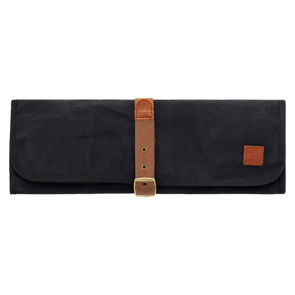 Chef's Tool Wrap - Black Waxed Canvas