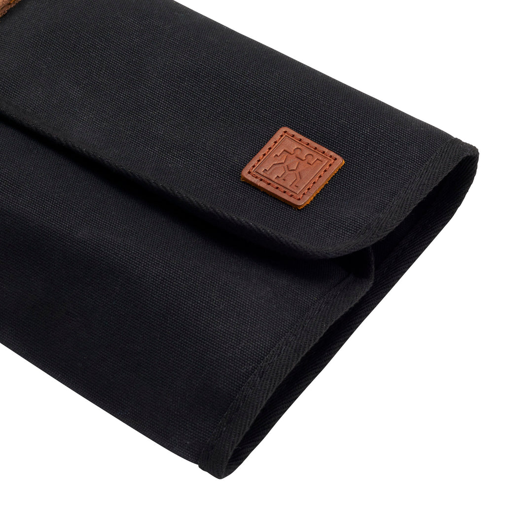 Chef's Tool Wrap - Black Waxed Canvas