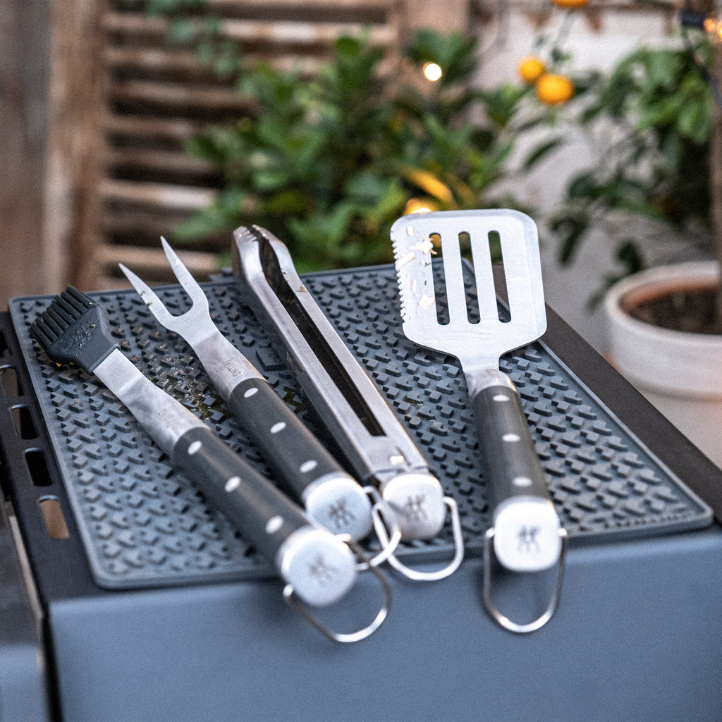 5-Piece Grill Tool Set - Charcoal