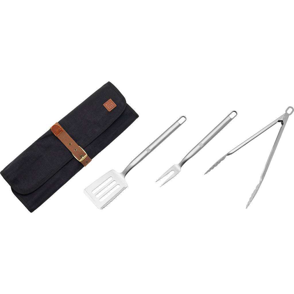 4-Piece Stainless Steel Grill Tool Set