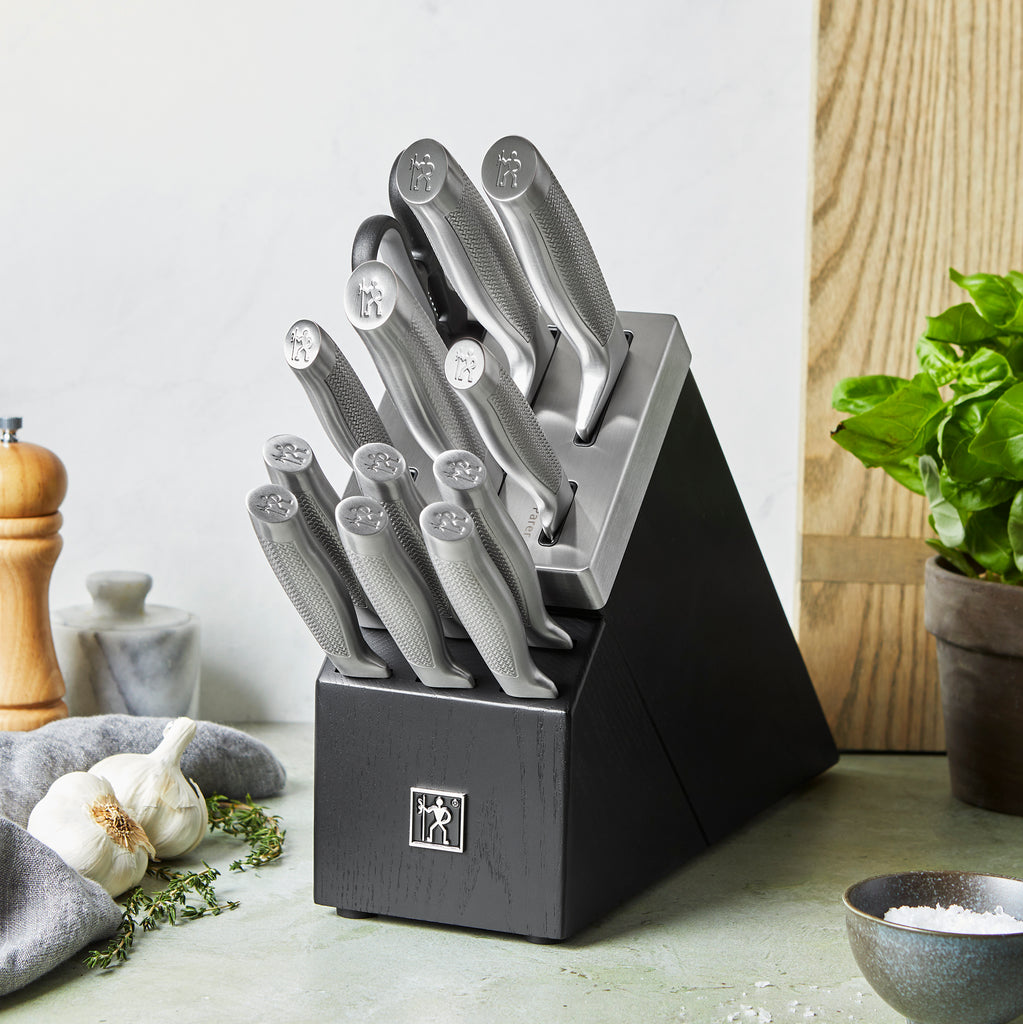 13-Piece. Self-Sharpening Knife Block Set Diamond