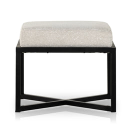 Nadia Accent Stool-Barlow Ivory