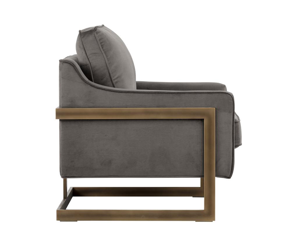 Kalmin Lounge Chair - Piccolo Pebble