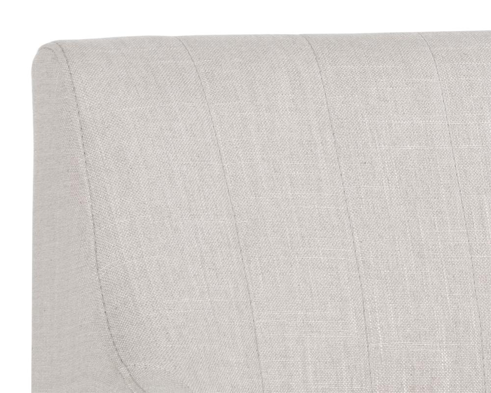 Wolfe Lounge Chair - Beige Linen