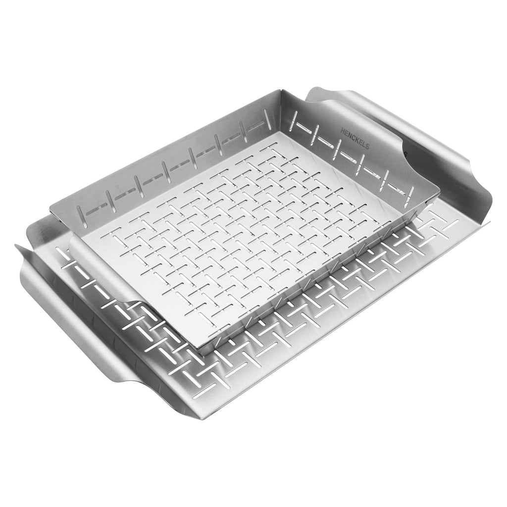 2-Piece Grill Topper And Basket Set