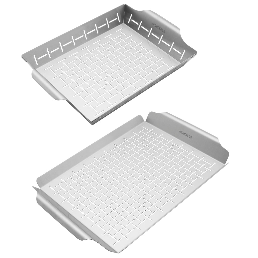 2-Piece Grill Topper And Basket Set