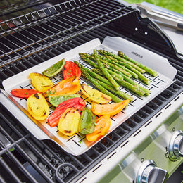 2-Piece Grill Topper And Basket Set