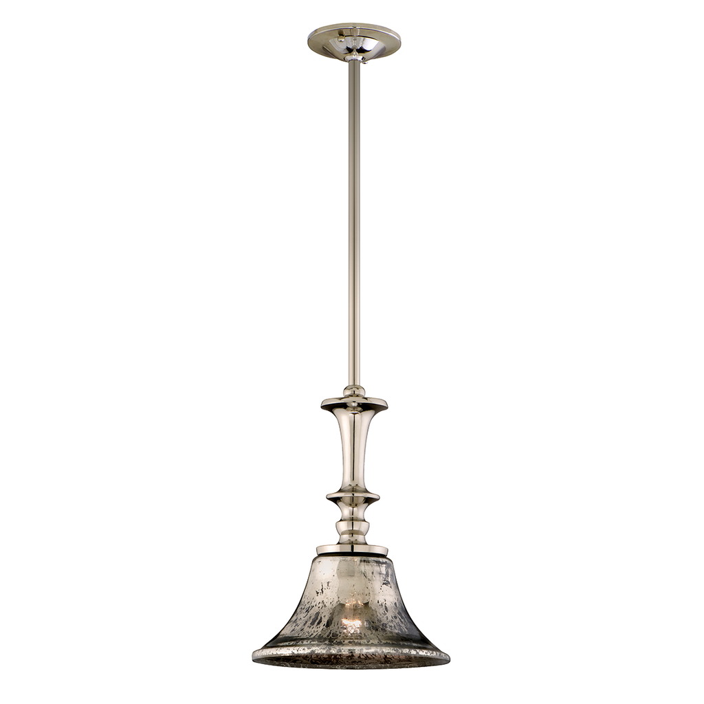 Argento Pendant 14" - Polished Nickel