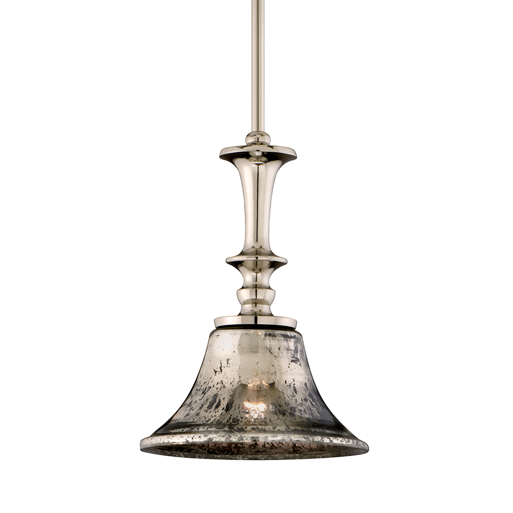 Argento Pendant 14" - Polished Nickel