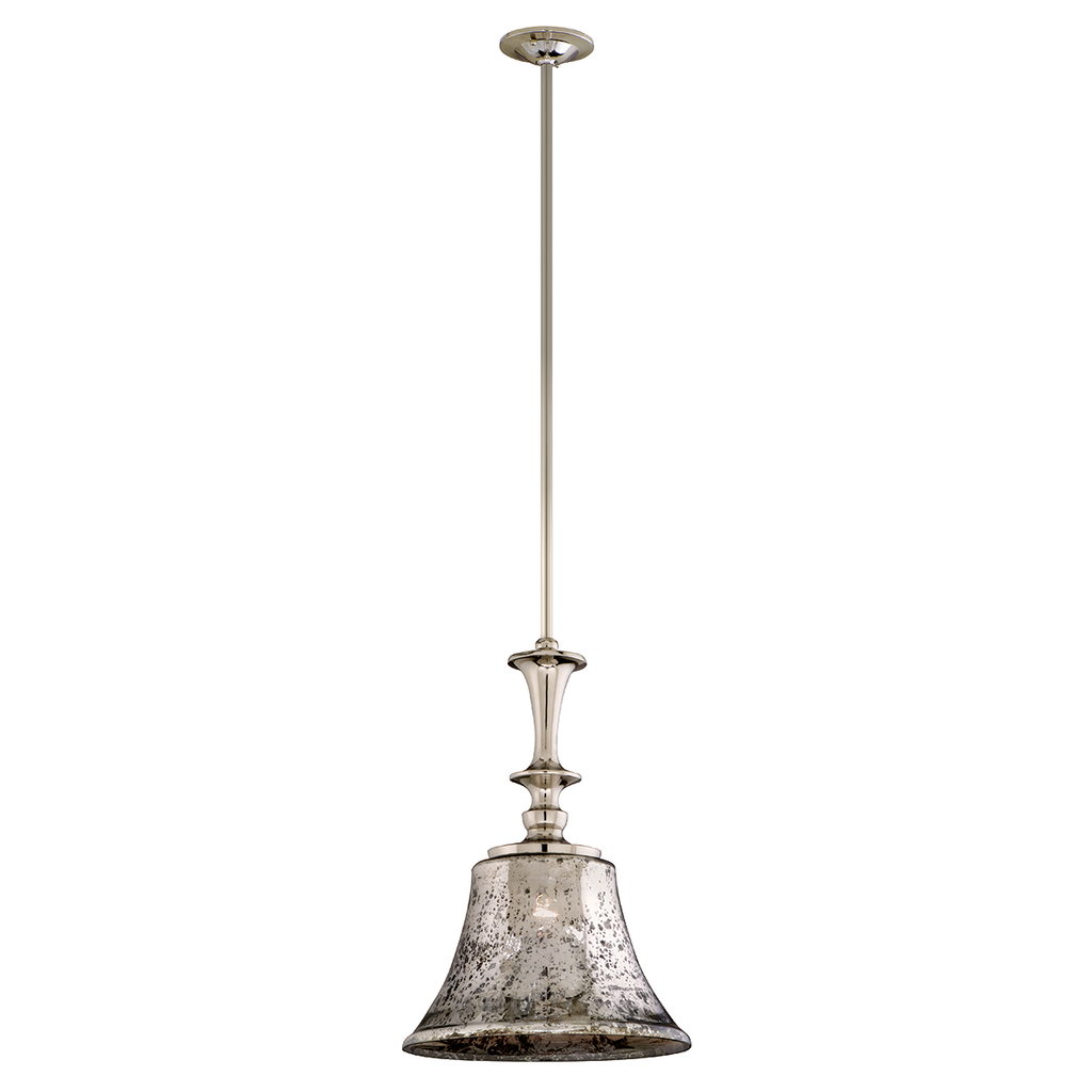 Argento Pendant 21" - Polished Nickel