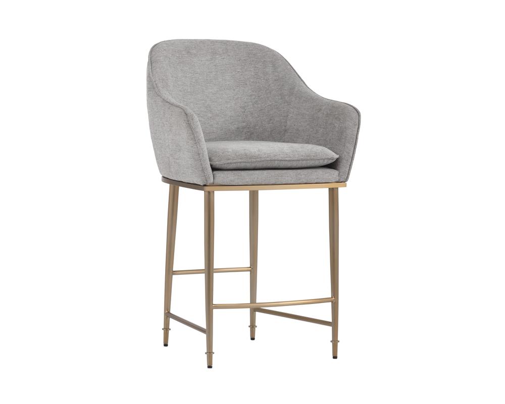 Bowman Counter Stool - Flint Grey