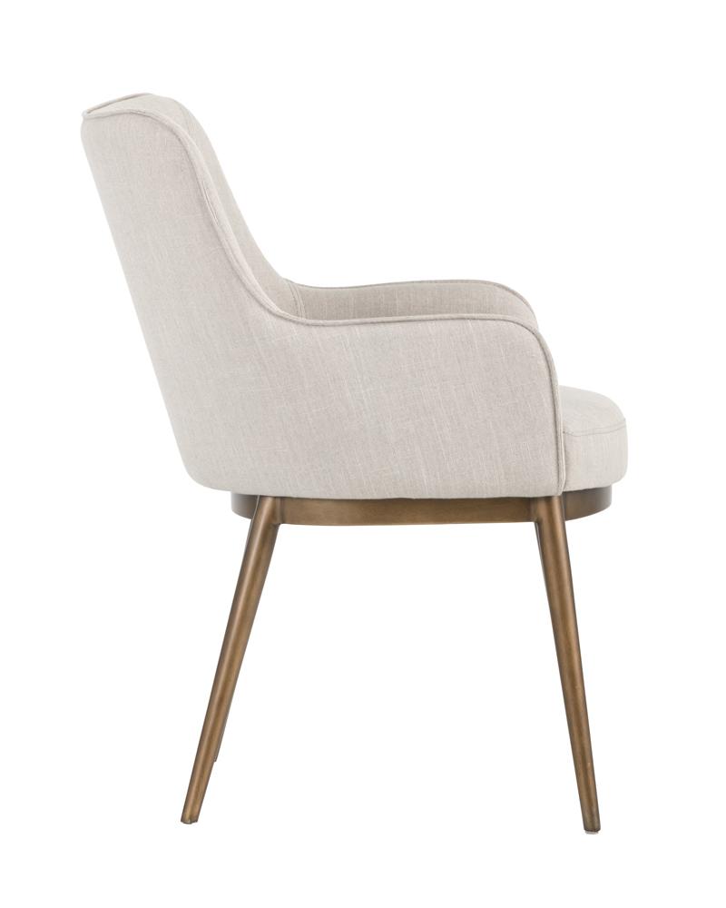 Franklin Dining Armchair - Beige Linen