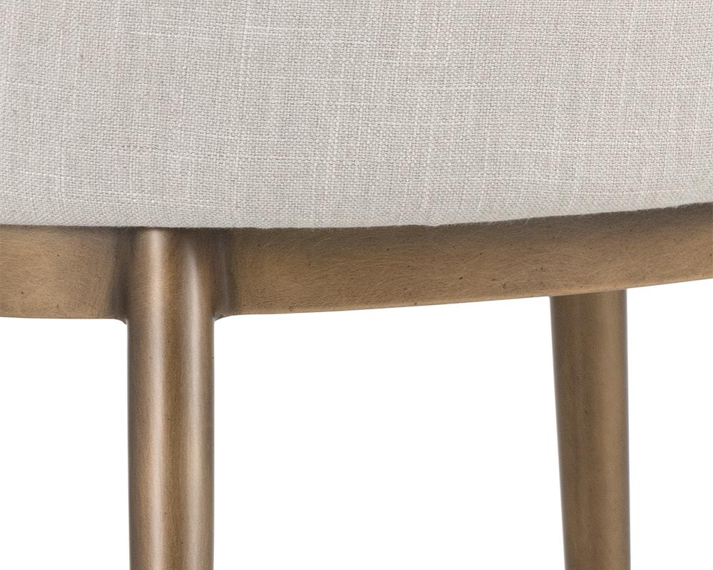 Franklin Dining Armchair - Beige Linen