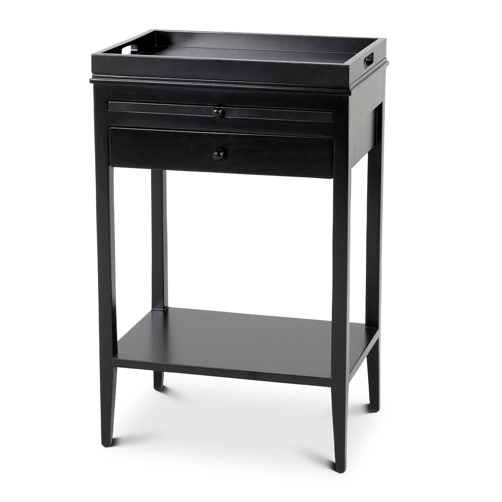 Side Table Broomer Black Finish