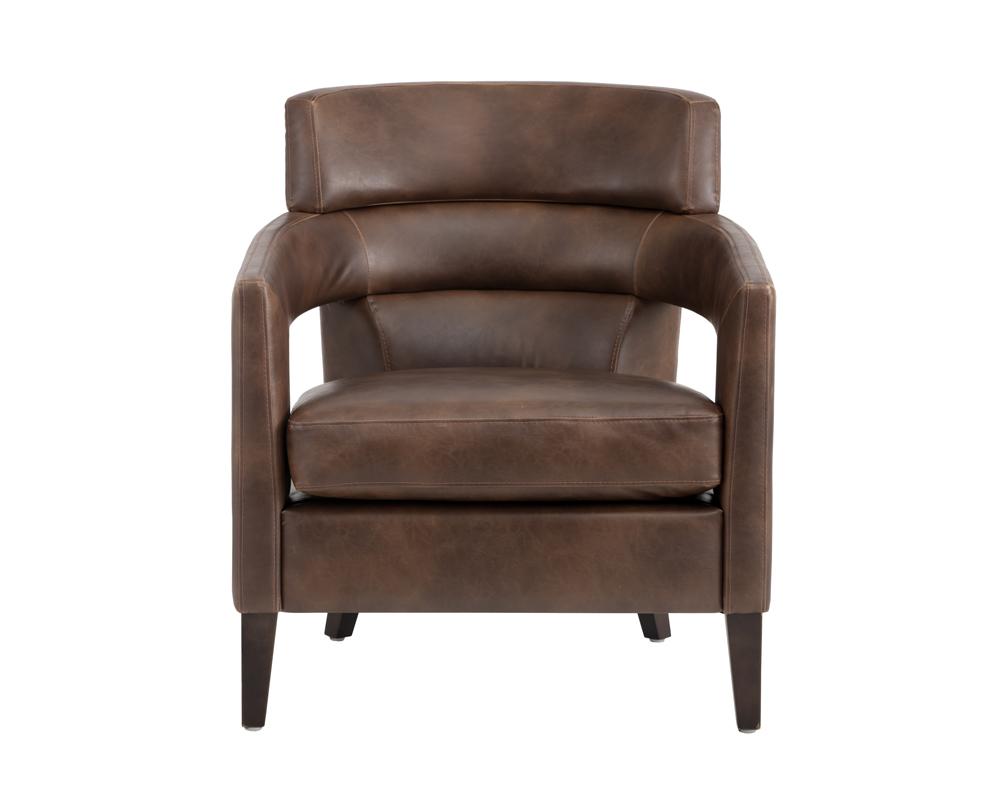 Bloor Lounge Chair - Havana Dark Brown