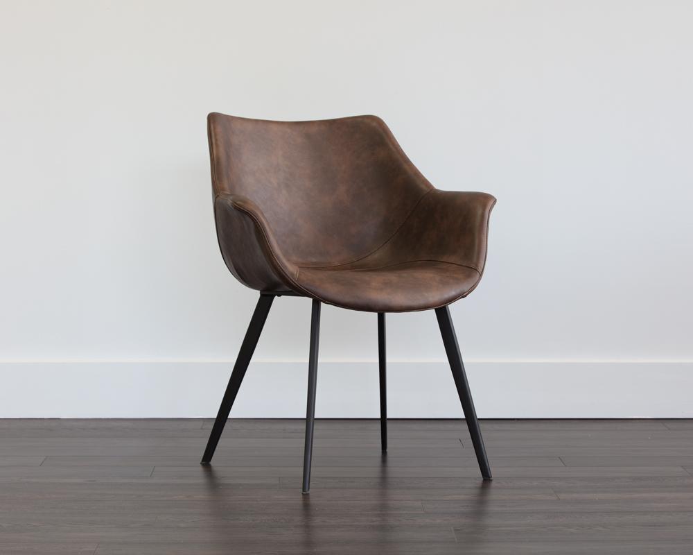 Mason Dining Armchair - Hearthstone Brown