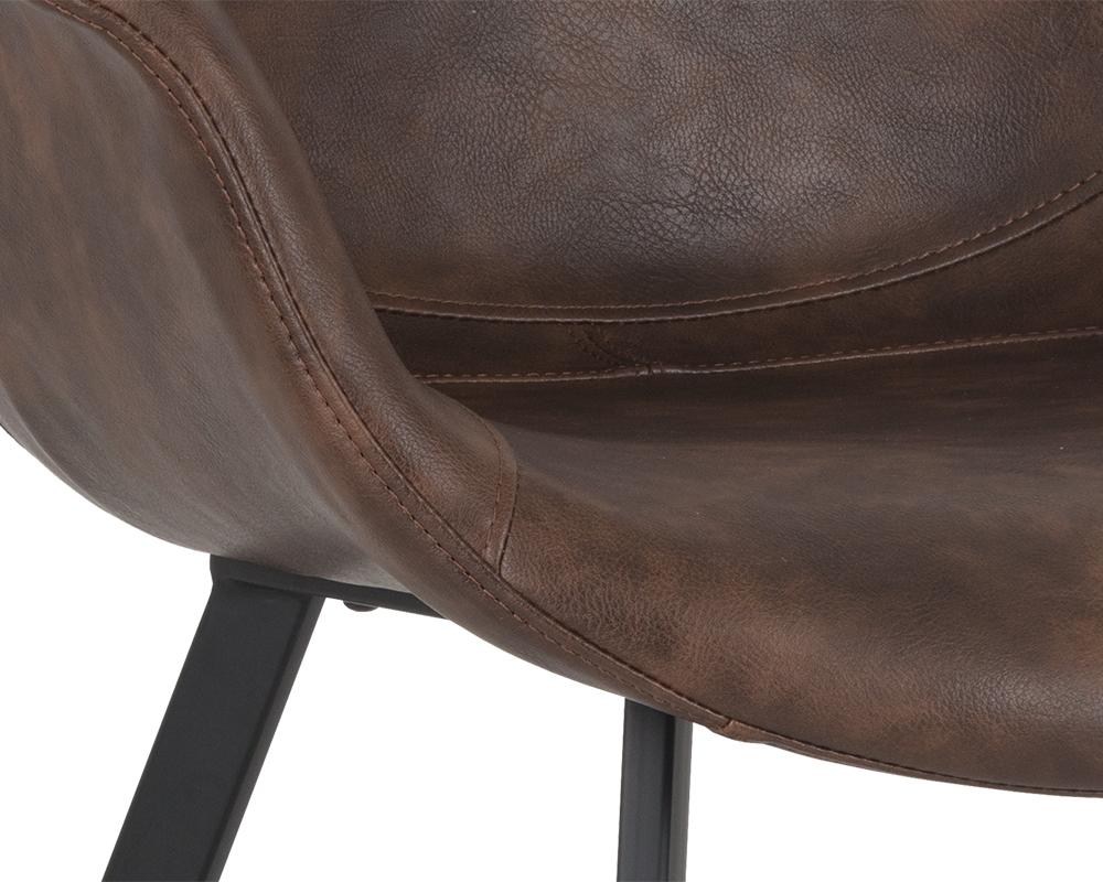 Mason Dining Armchair - Hearthstone Brown