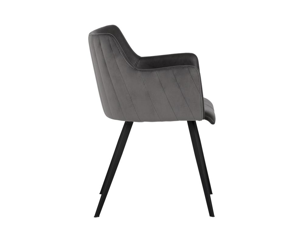 Griffin Dining Armchair - Town Grey / Roman Grey