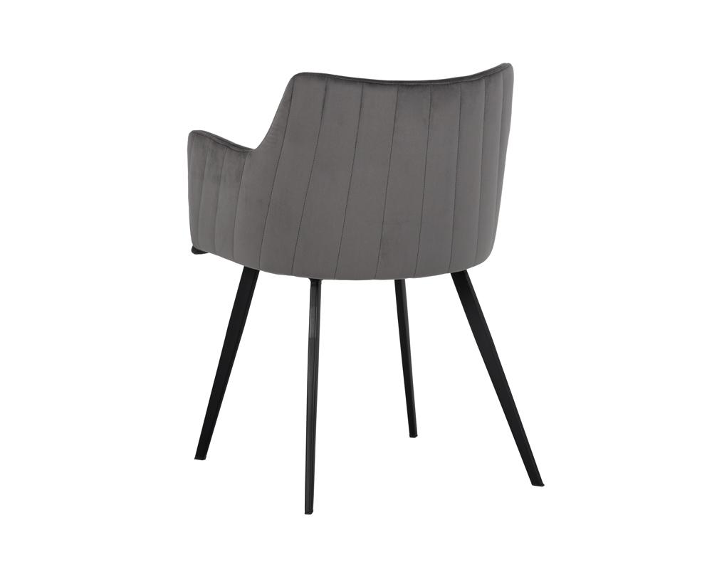 Griffin Dining Armchair - Town Grey / Roman Grey