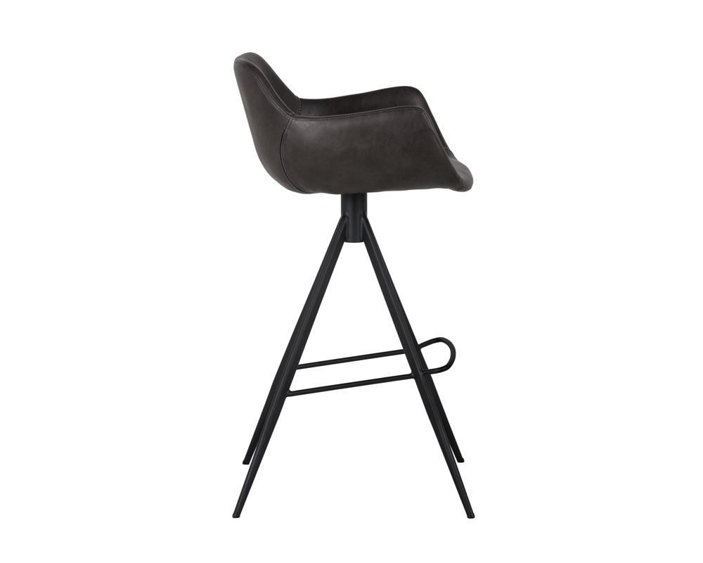 Owen Swivel Barstool - Town Grey