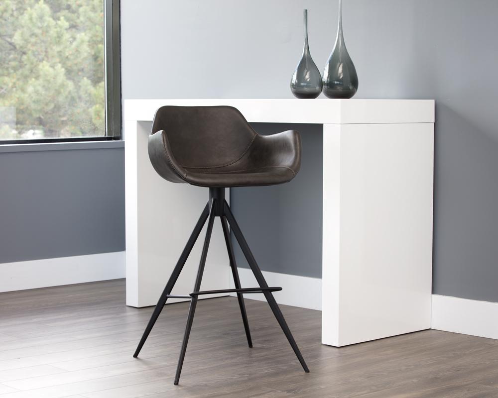 Owen Swivel Barstool - Town Grey