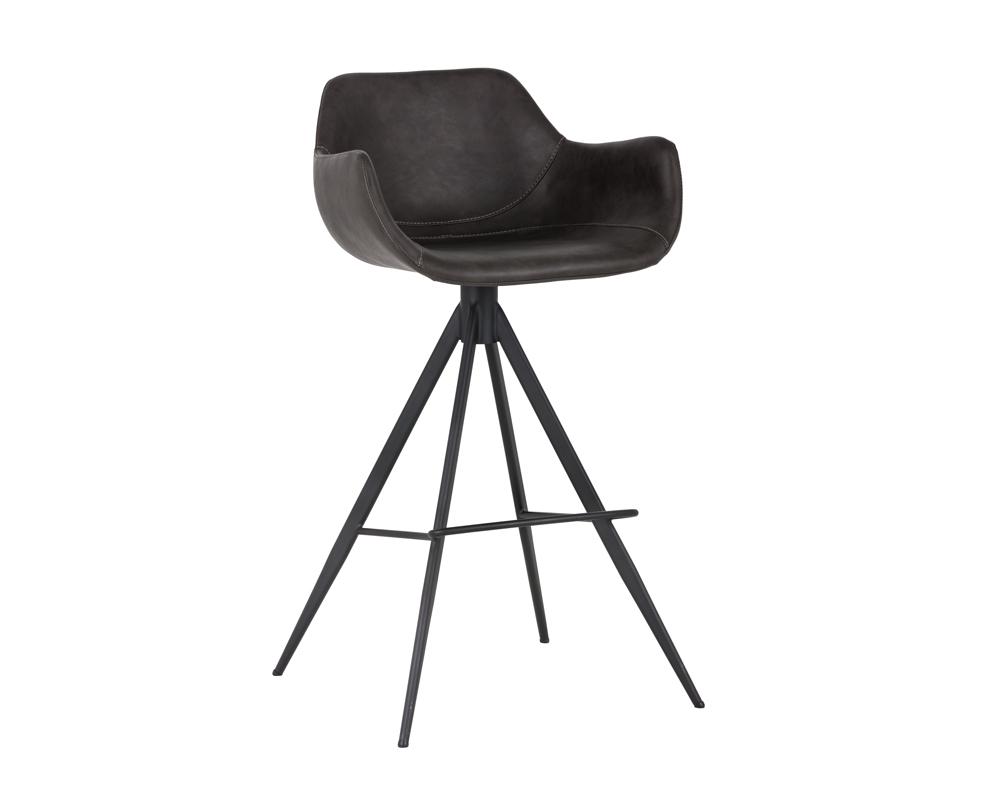 Owen Swivel Barstool - Town Grey