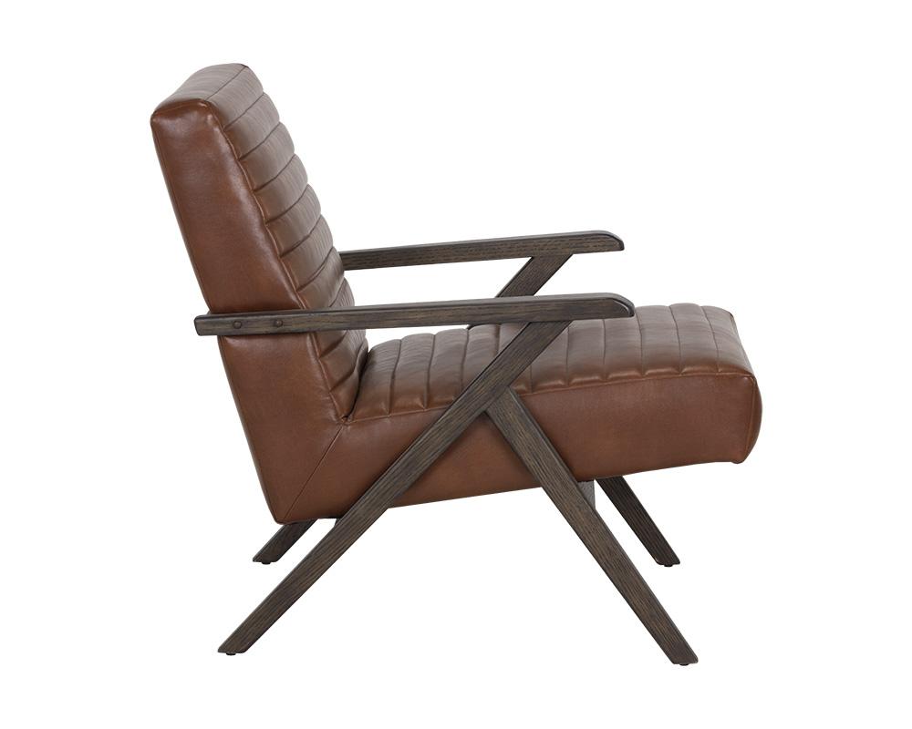 Peyton Lounge Chair - Cantina Saddle