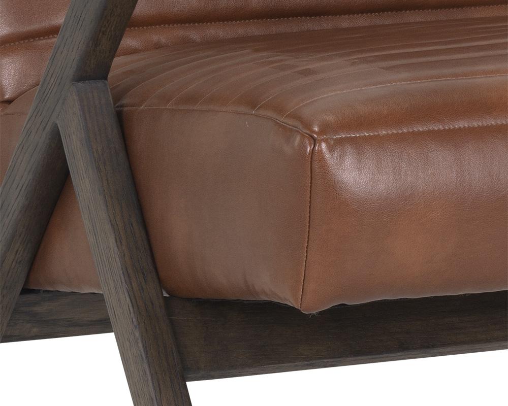 Peyton Lounge Chair - Cantina Saddle